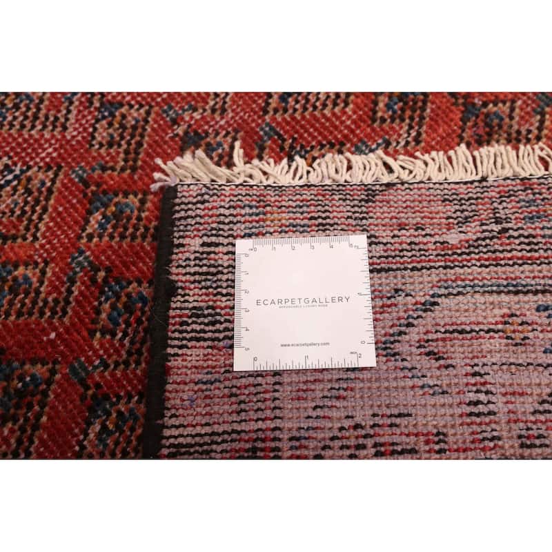 ECARPETGALLERY Hand-knotted Andelz Red Wool Rug - 3'10 x 6'4