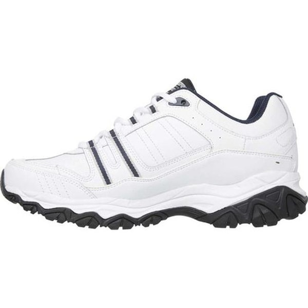 skechers after burn memory fit strike on men's walking shoes