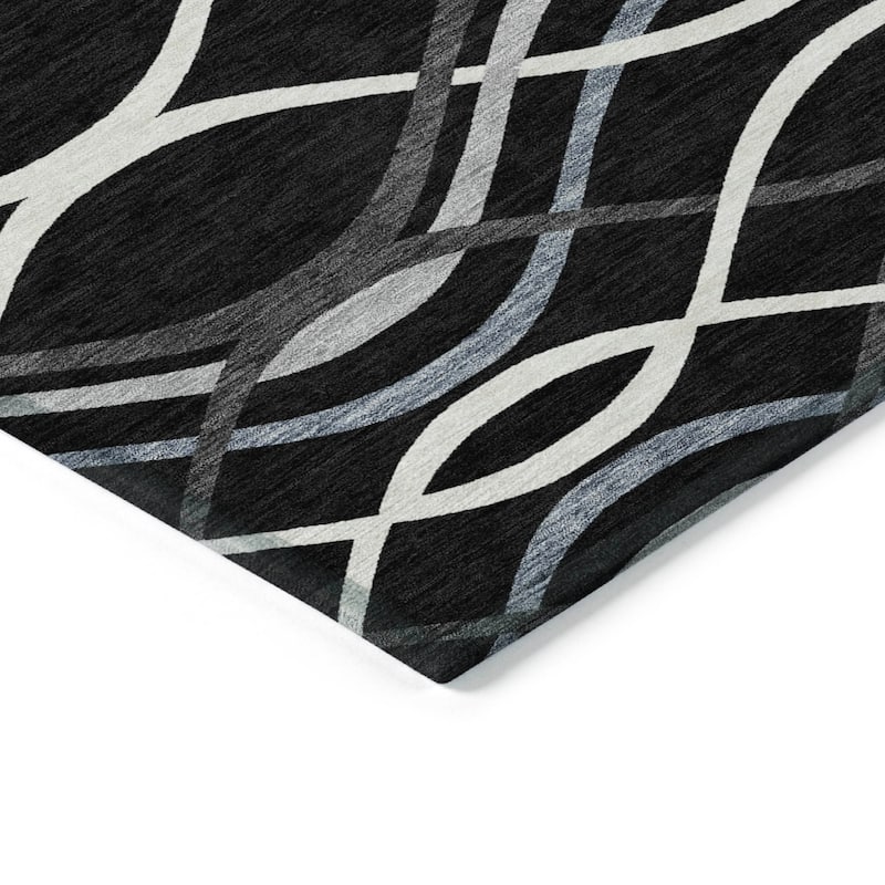 Machine Washable Indoor/ Outdoor Chantille Contempo Deco Rug