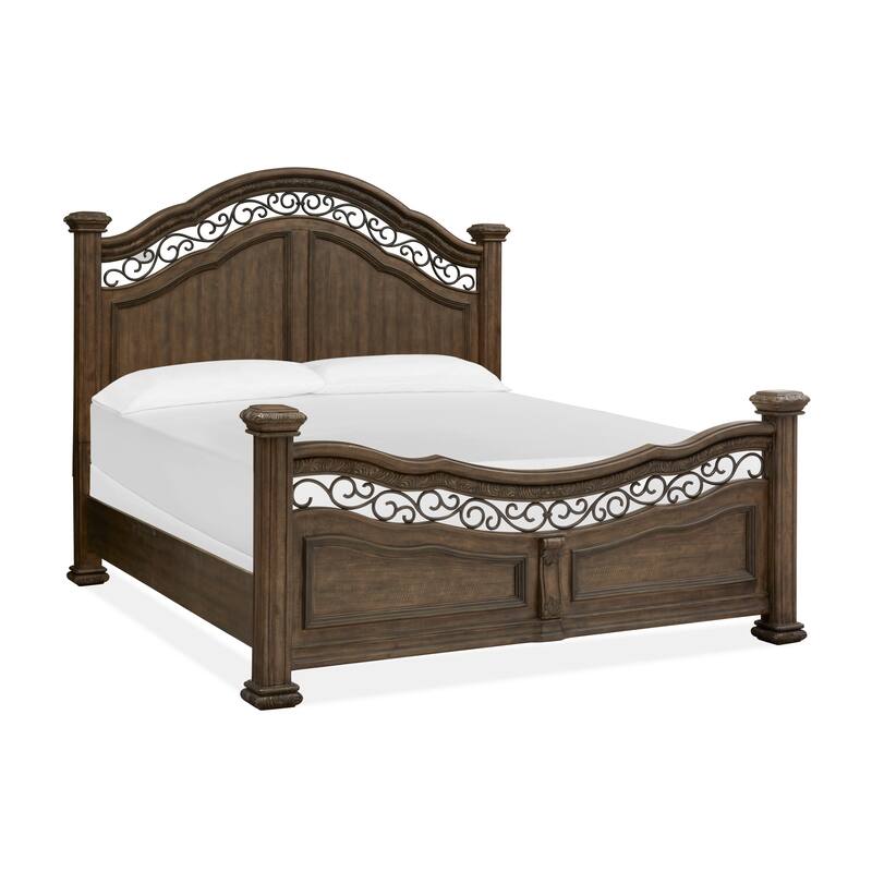Magnussen Home Durango Willadeene Brown Panel Bed - King