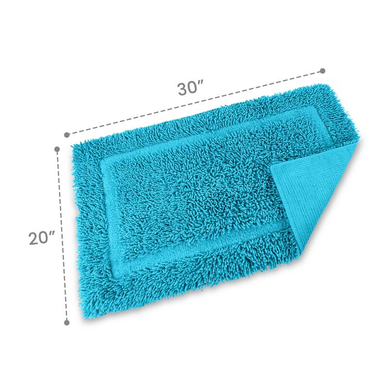 Martex 100% Cotton Quick Dry Ultra Soft & Absorbent Non Slip Bath Rug