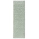 preview thumbnail 56 of 202, SAFAVIEH Laguna Shag Verdiana Solid Color 2-inch Thick Rug. 2'3" x 10' Runner - Light Sage