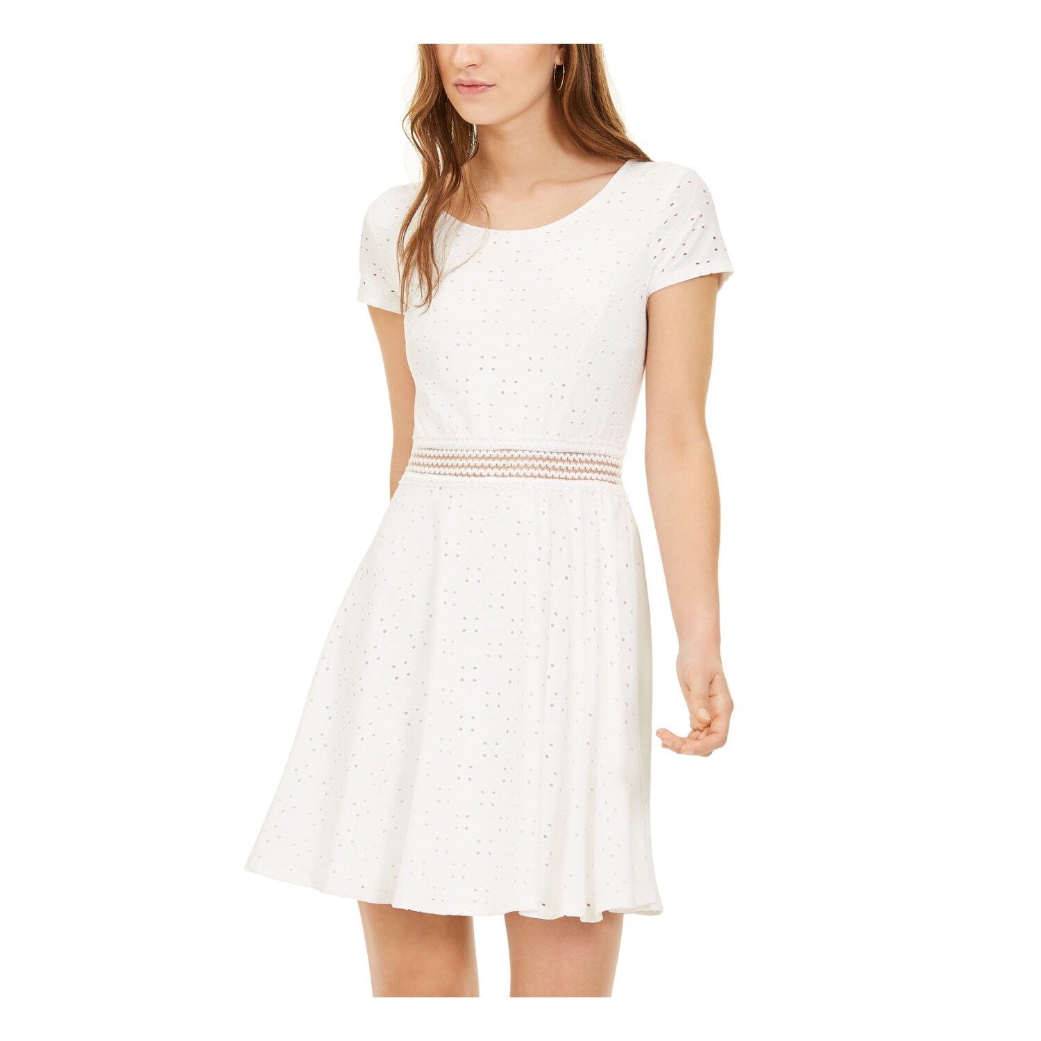 Sequin hearts white dress clearance