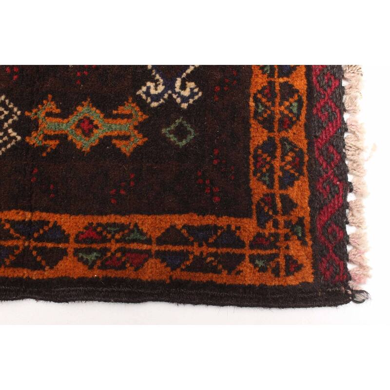 ECARPETGALLERY Hand-knotted Teimani Light Brown Wool Rug - 2'9 x 4'6