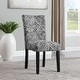 preview thumbnail 29 of 74, HomePop Classic Parsons Medallion Dining Chair (Set of 2)