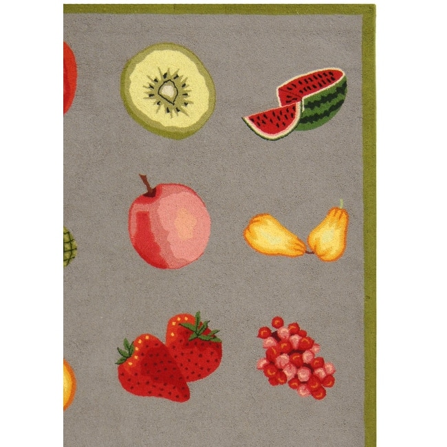 SAFAVIEH Handmade Chelsea Sefkije French Country Fruit Wool Rug
