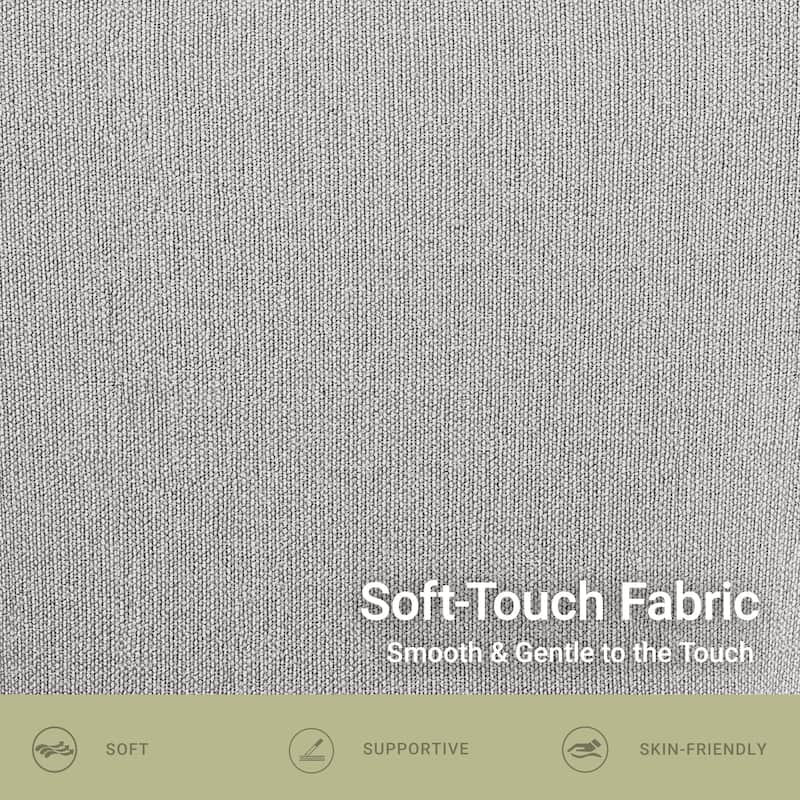 High Back Dining Chairs Upholstered Padded Kitchen Chairs Wood Legs for Restaurant Cafe