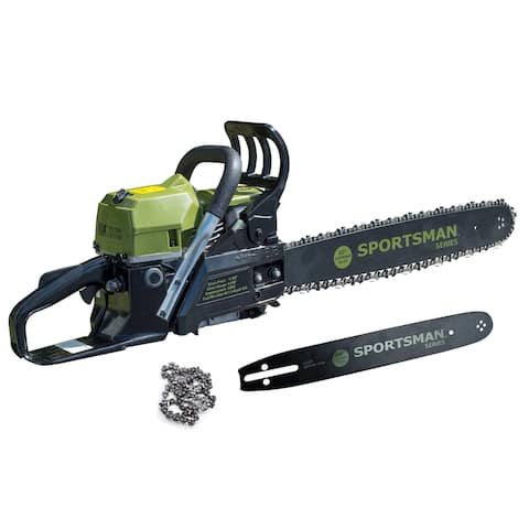 Sportsman Series 20 in. and 14 in. 52 cc Gas 2-Stroke Rear Handle Chainsaw Combo Kit