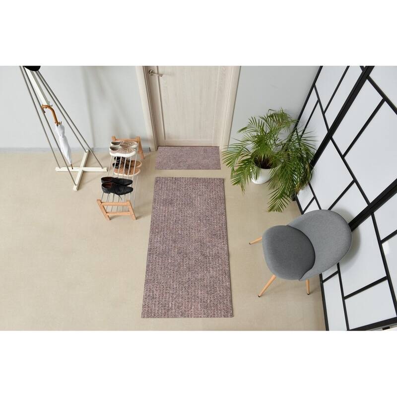 High-Quality Outdoor/Indoor Carpet Runner Rug with Non-Slip PVC Backing 36'' wide
