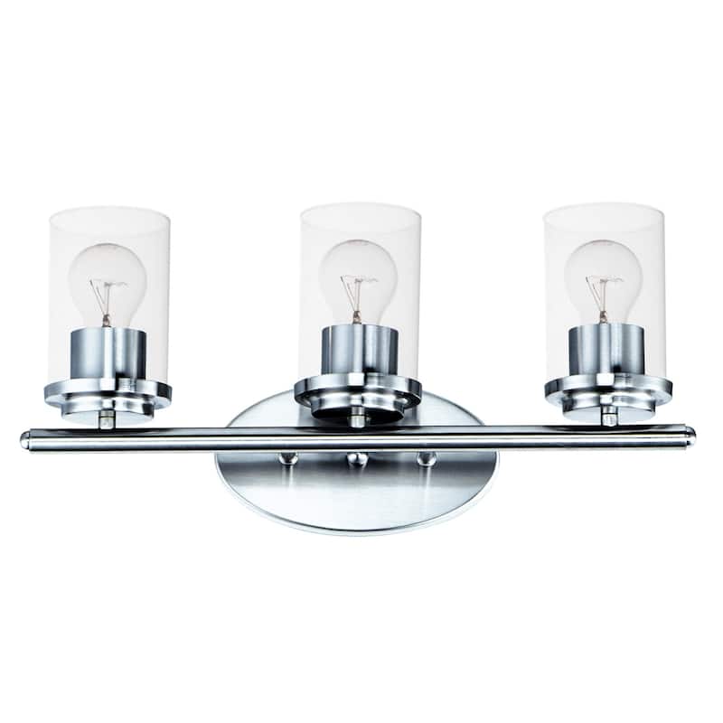 Maxim Corona 3 Light 19" Wide Bathroom Vanity Light - Polished Chrome