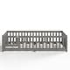 preview thumbnail 157 of 159, Wood Floor Bed with Safety Guardrails and Door