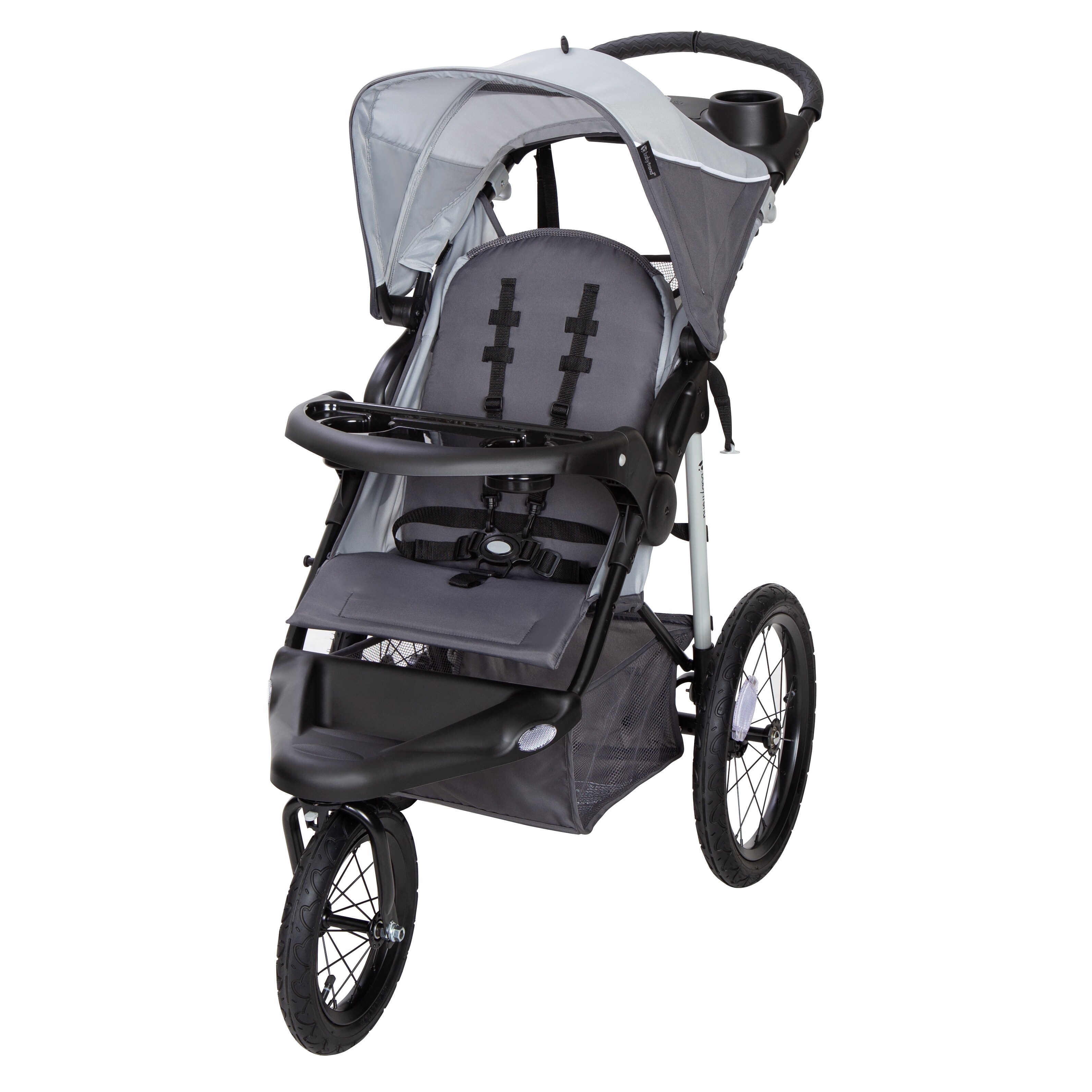 baby trend stroller pink and grey
