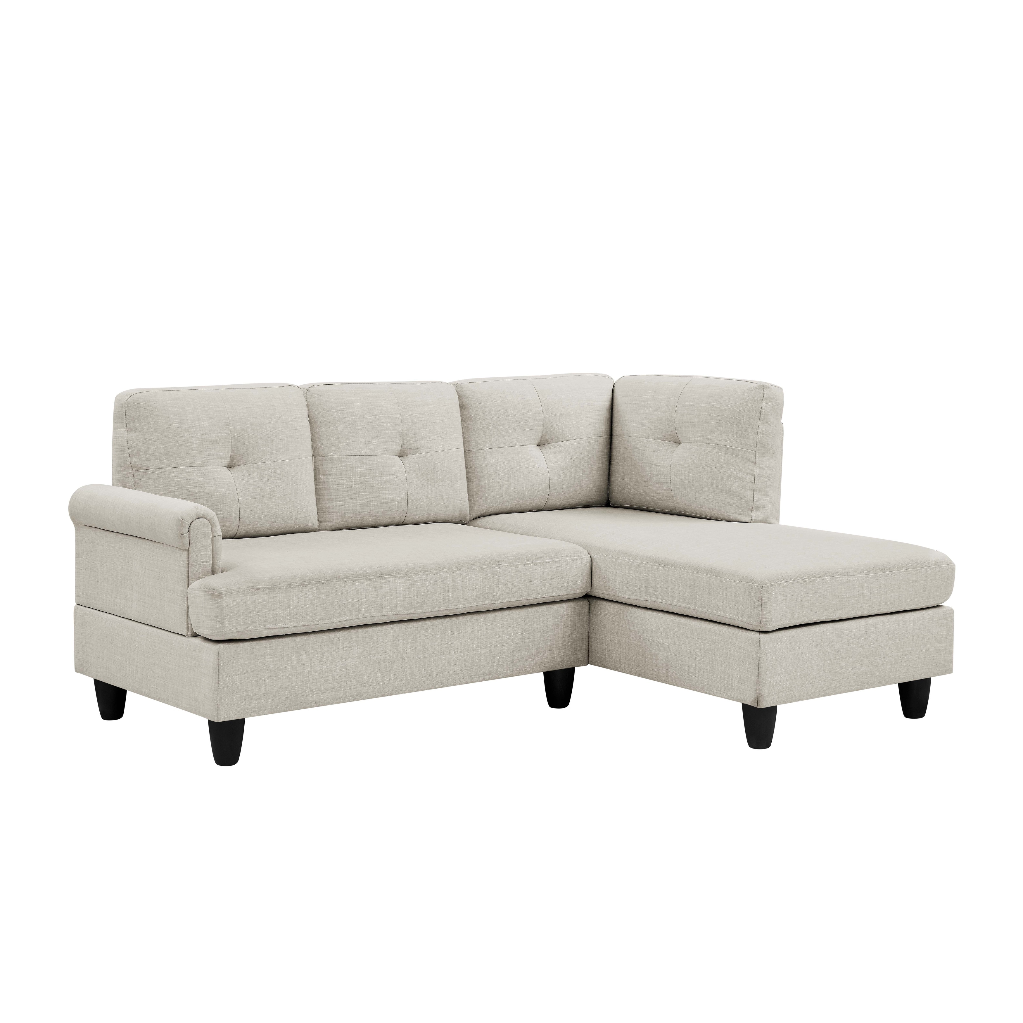 2-Piece Upholstered Sectional