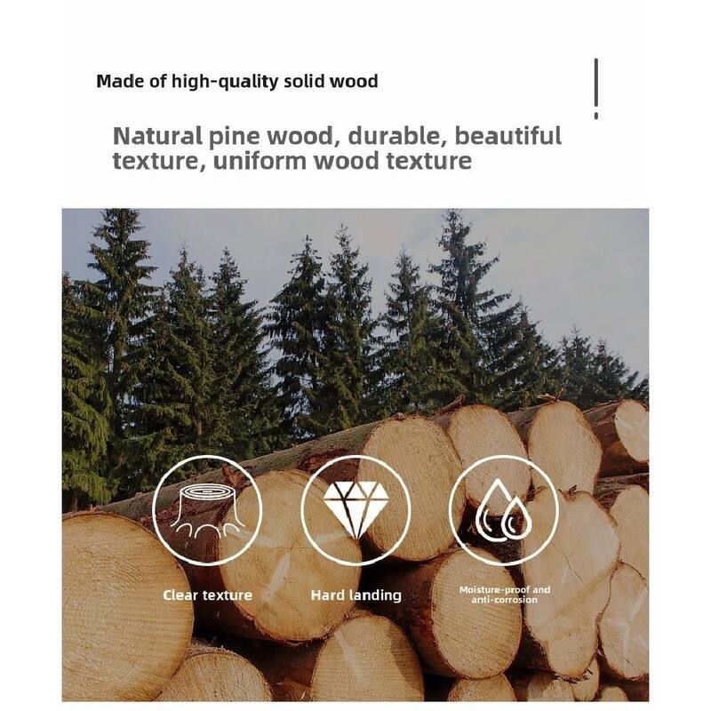 Solid Wood Coat Rack - Easy-to-Assemble Freestanding Hanger for Bedroom, Entryway, or Living Room