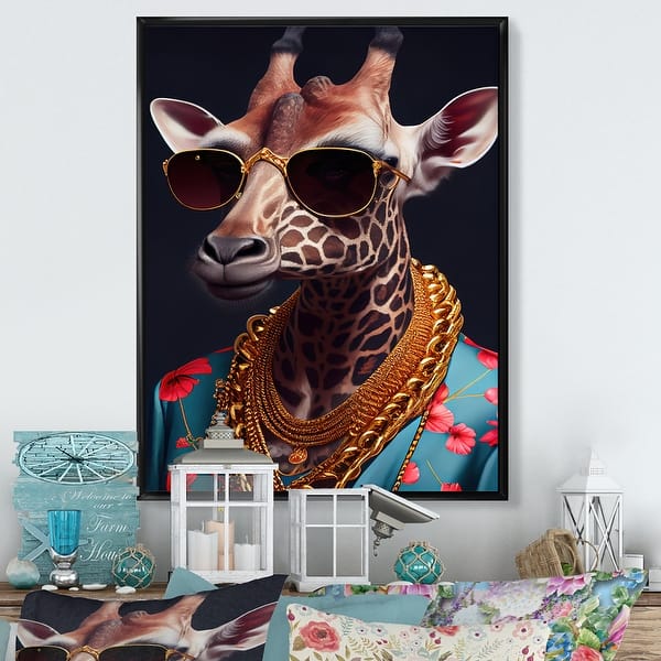 giraffe pictures framed
