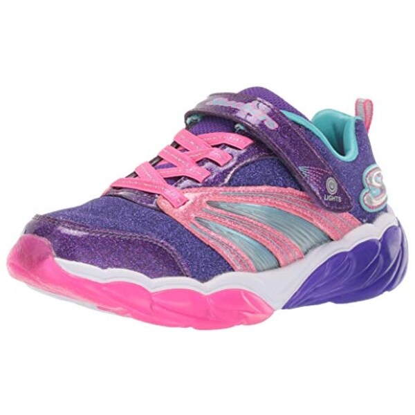 pink and purple skechers