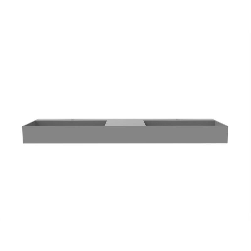 Juniper 60" Solid Surface Bathroom Vanity Top