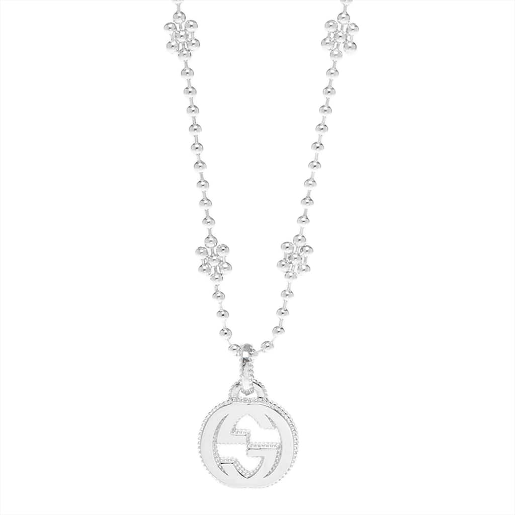Gucci Interlocking G Necklace - Silver