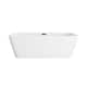 Option Glossy White with Matte Black Trim