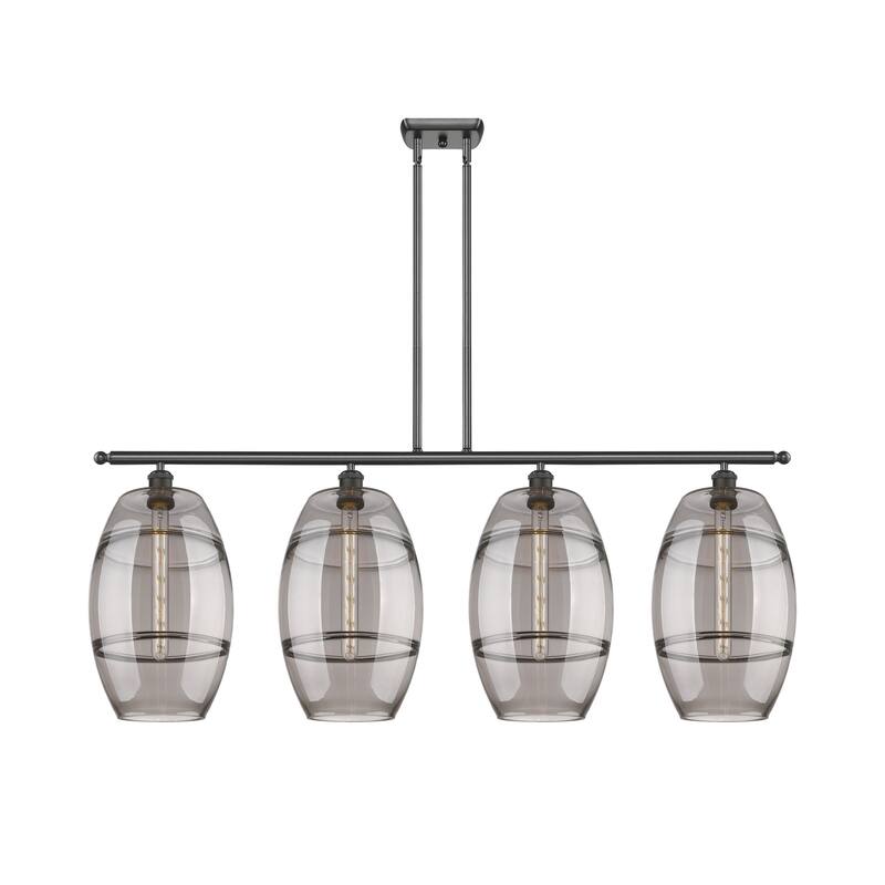 Innovations Lighting 516-4I-19-48 Vaz Linear Vaz 4 Light 48" Wide - Oil Rubbed Bronze / Smoked