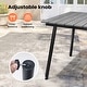 preview thumbnail 6 of 35, Pellebant Outdoor Aluminum Rectangular Dining Table