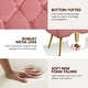 preview thumbnail 30 of 30, Yaheetech Upholstered Footstool Velvet Ottoman Button-Tufted Table Bench - 45"×16"×17"