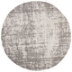 preview thumbnail 25 of 25, SAFAVIEH Handmade Classic Vintage Earline Abstract Distressed Rug 6' Round - Silver/Ivory - Round