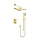 preview thumbnail 6 of 5, ZLINE Crystal Bay Thermostatic Shower System Polished Gold