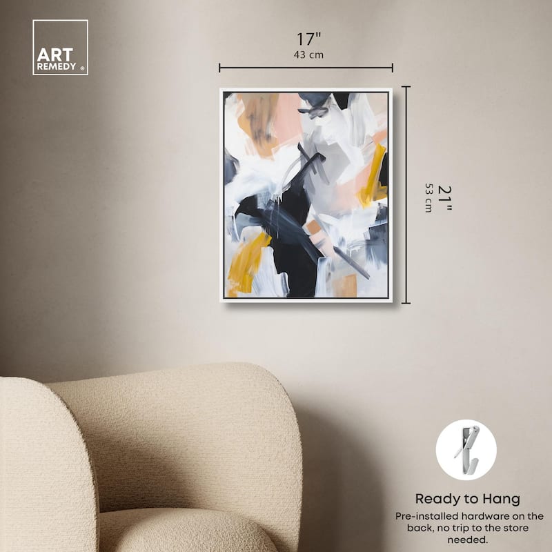 Rustic Noir Canvas by Art Remedy