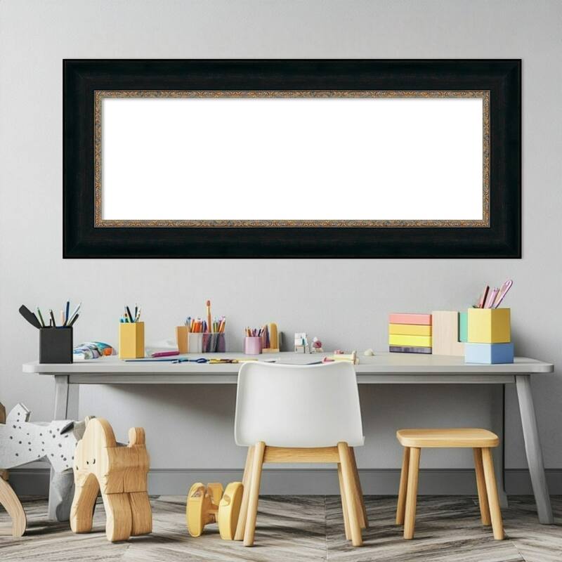 Amanti Art Paragon Bronze Framed Dry Erase Magnetic Board