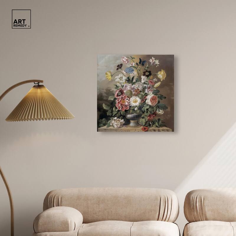 Classical Dream Vase Canvas by Art Remedy, Gallery Wrapped