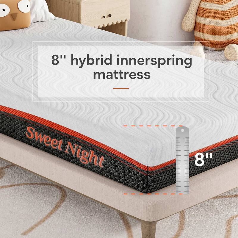 Sweetnight 10-inch Hybrid Memory Foam Innerspring Mattress