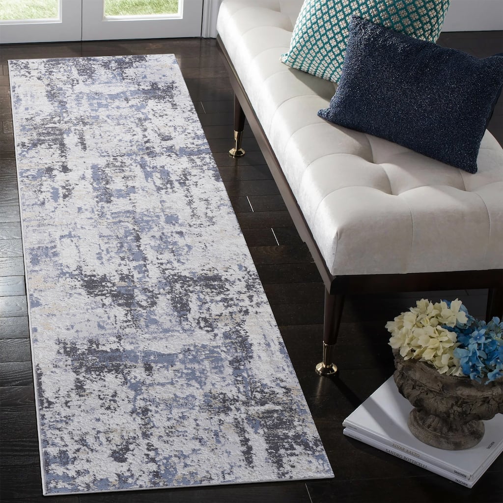 Abstract Area Rug - 8' Square