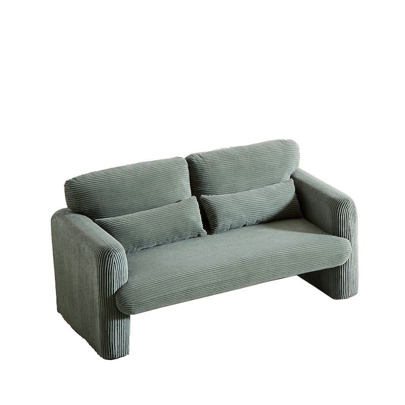 GDFStudio - Emiliano Sofa Set in Premium Corduroy with Elegant Design and Superior Comfort