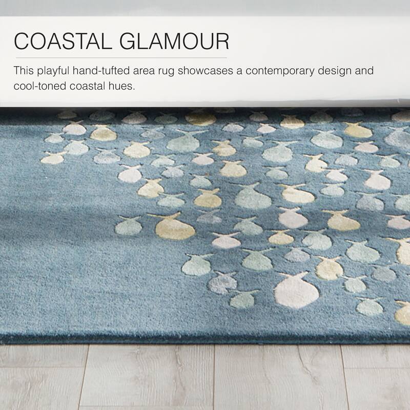 Handmade Schooled Animal Pattern Area Rug