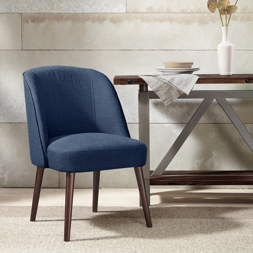 Madison Park Larkin Rounded Back Dining Chair - 22.25"w x 24.5"d x 34.6"h