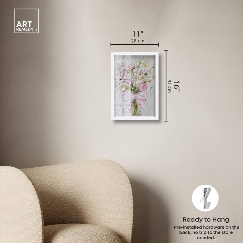 Layered Lily Shadowbox by Art Remedy