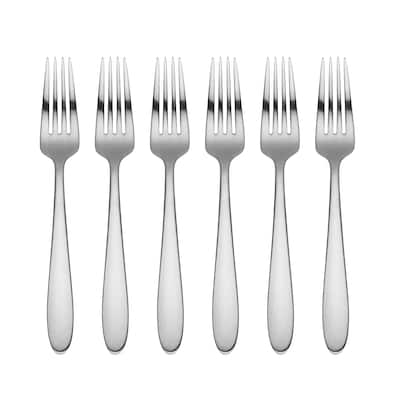 Vale Everyday Flatware Salad Forks, Set Of 6