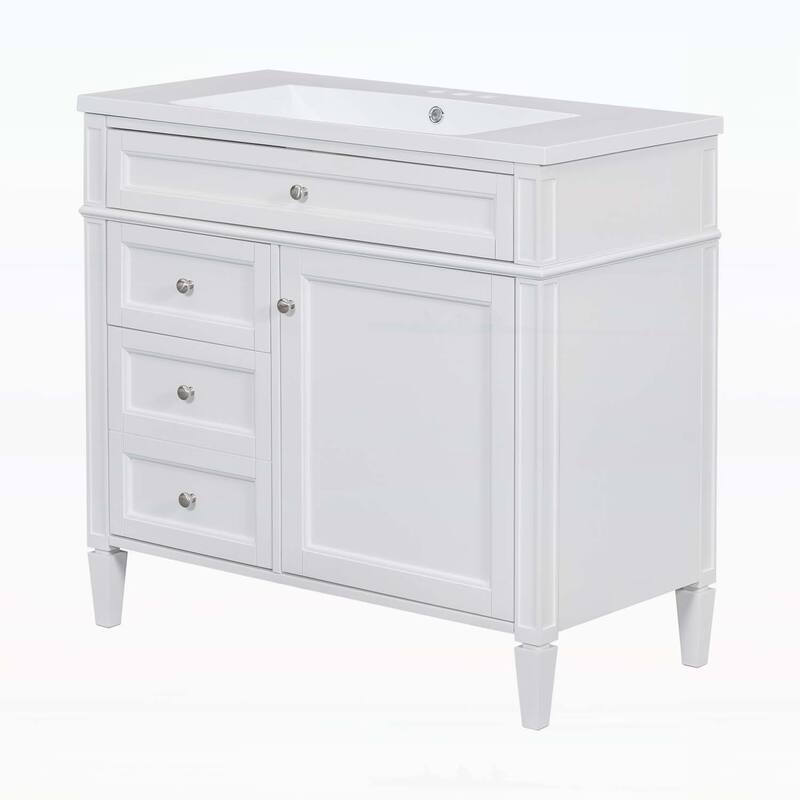 36'' Bathroom Vanity with Top Sink