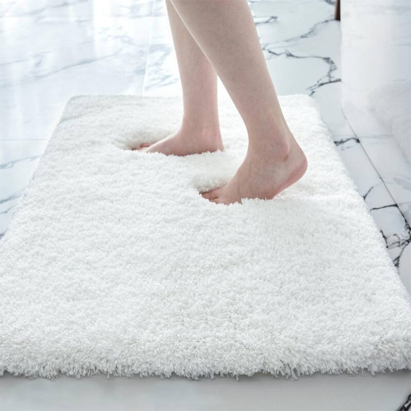 Bathroom Rug - White