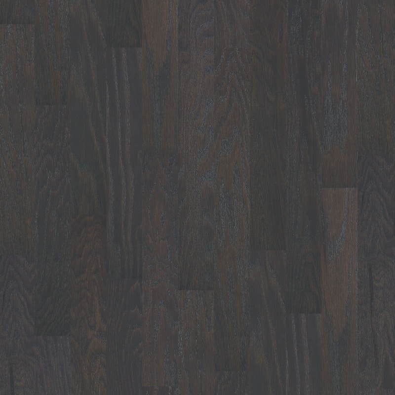 Shaw Albright Oak 5" Wide Smooth Engineered Red Oak Hardwood Flooring - Charcoal