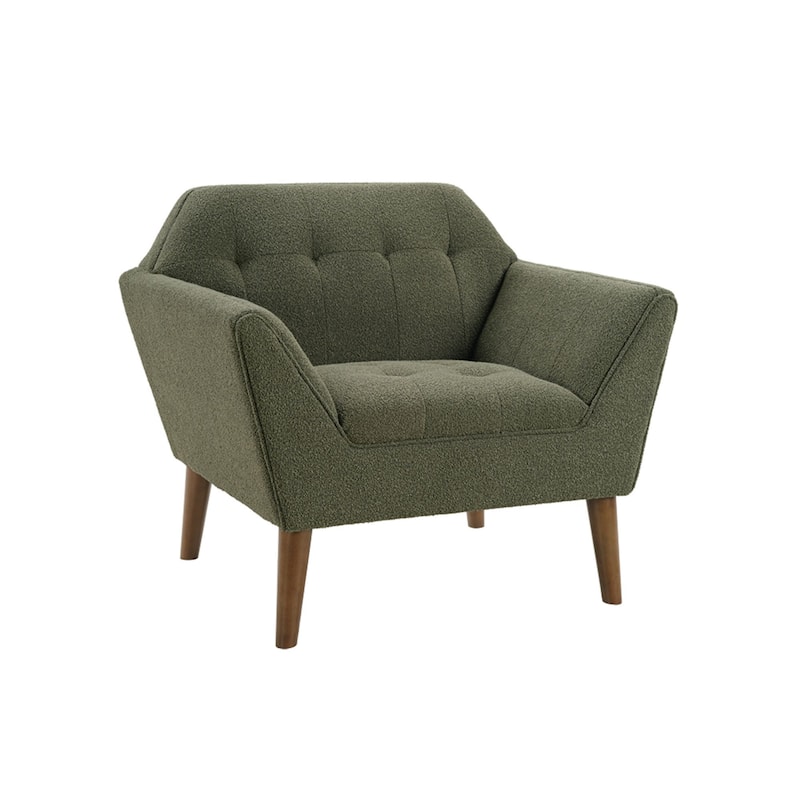 INK IVY Newport Wide Mid-Century Modern Lounge Chair