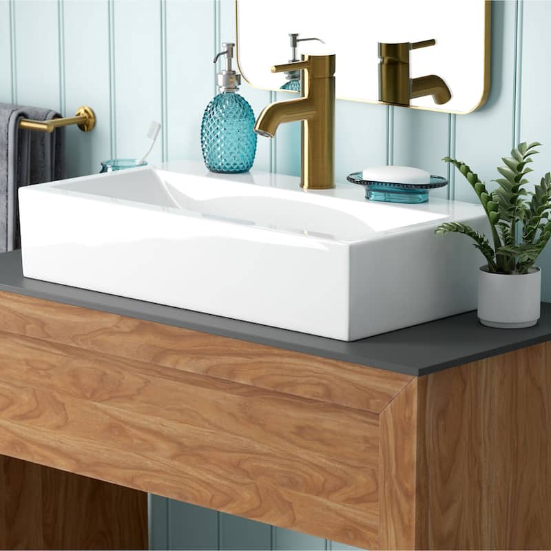 Les Bains Vanity 24" Vessel Sink - 24" x 13" 4.95"