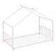 preview thumbnail 28 of 28, Twin Size Metal House Platform Bed with Legs