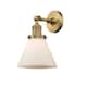 Option Brushed Brass / Matte White Cased