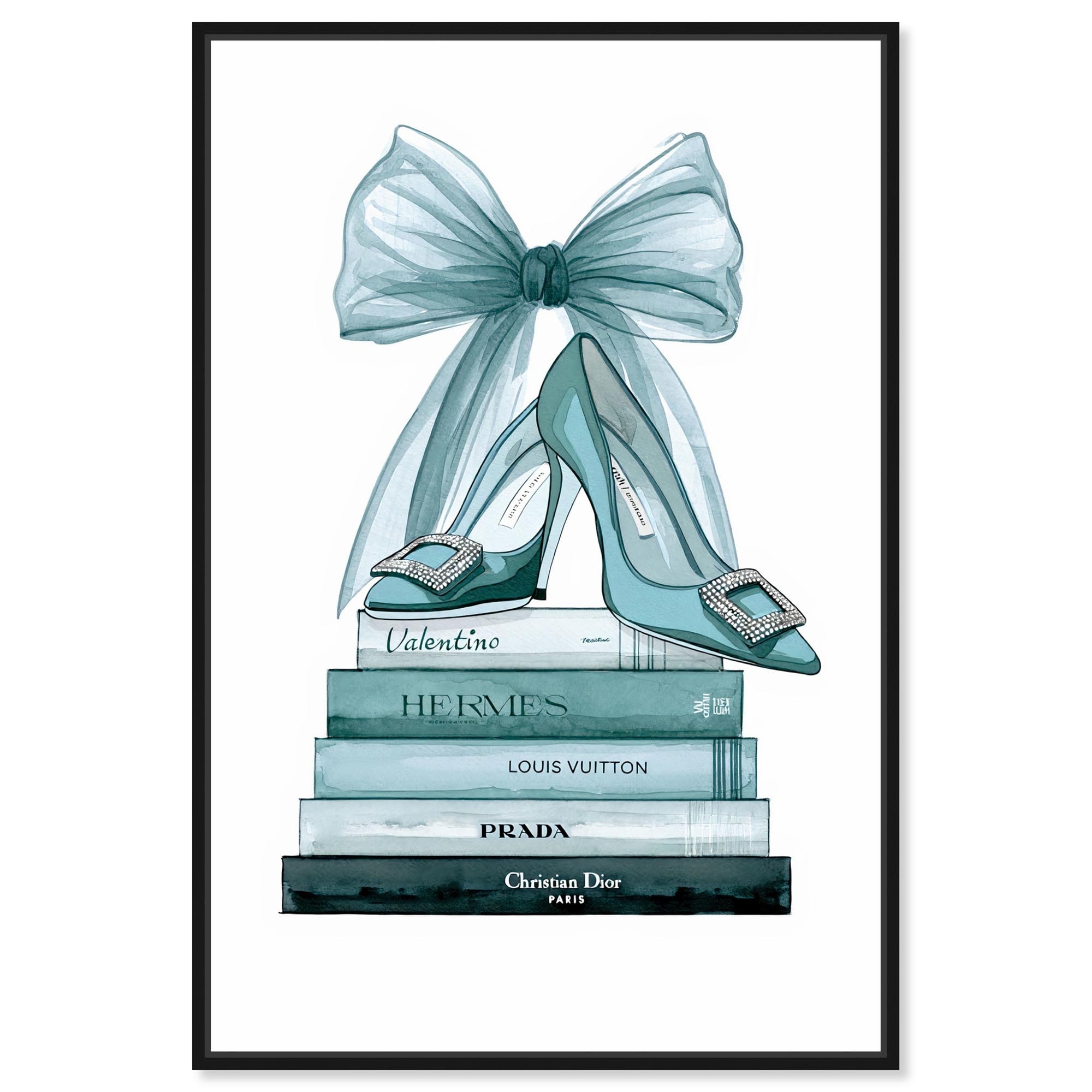 Luxury in Layers Canvas by Art Remedy