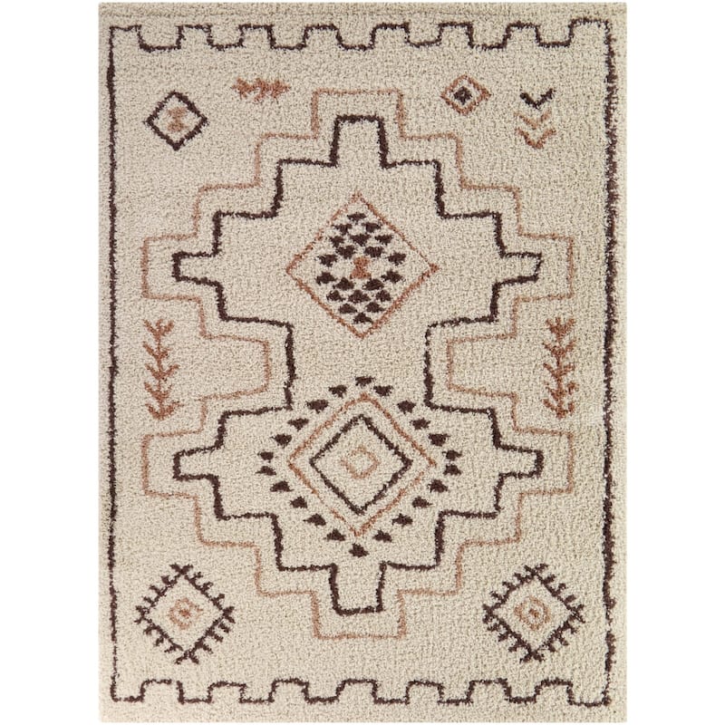 Lynceus Moroccan Medallion Area Rug