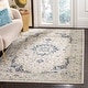 preview thumbnail 3 of 12, SAFAVIEH Madison Jiska Vintage Boho Oriental Rug 10' x 14' - Ivory/Blue - Rectangle