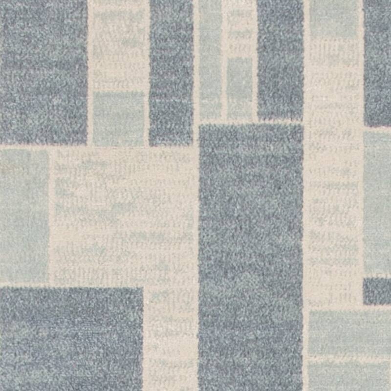 Midi Power Loomed Geometric Modern Area Rug By HomeRoots - 120' X '26' X '0.25