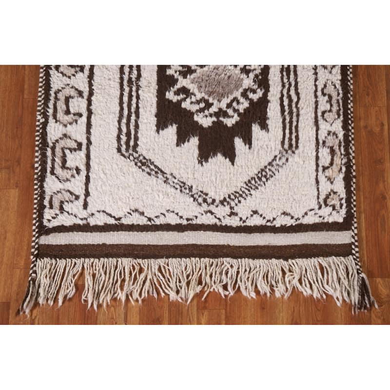 Anatolian Runner Rug Handmade Turkish Wool Carpet - 3'2"x 11'4"